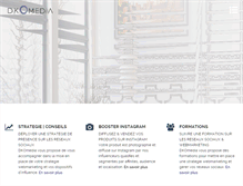 Tablet Screenshot of dkomedia.com